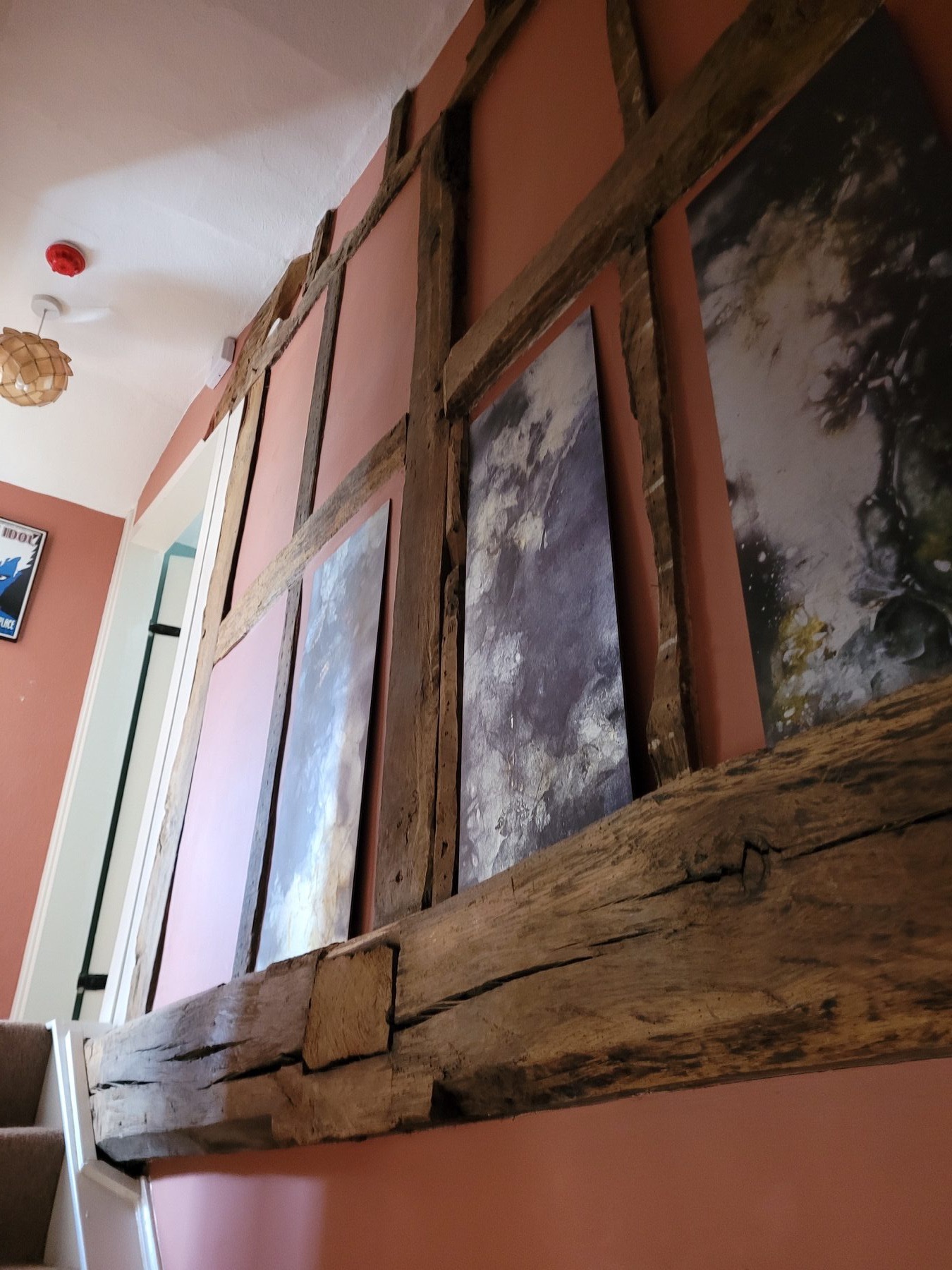 General condition check of an exposed historic timber frame